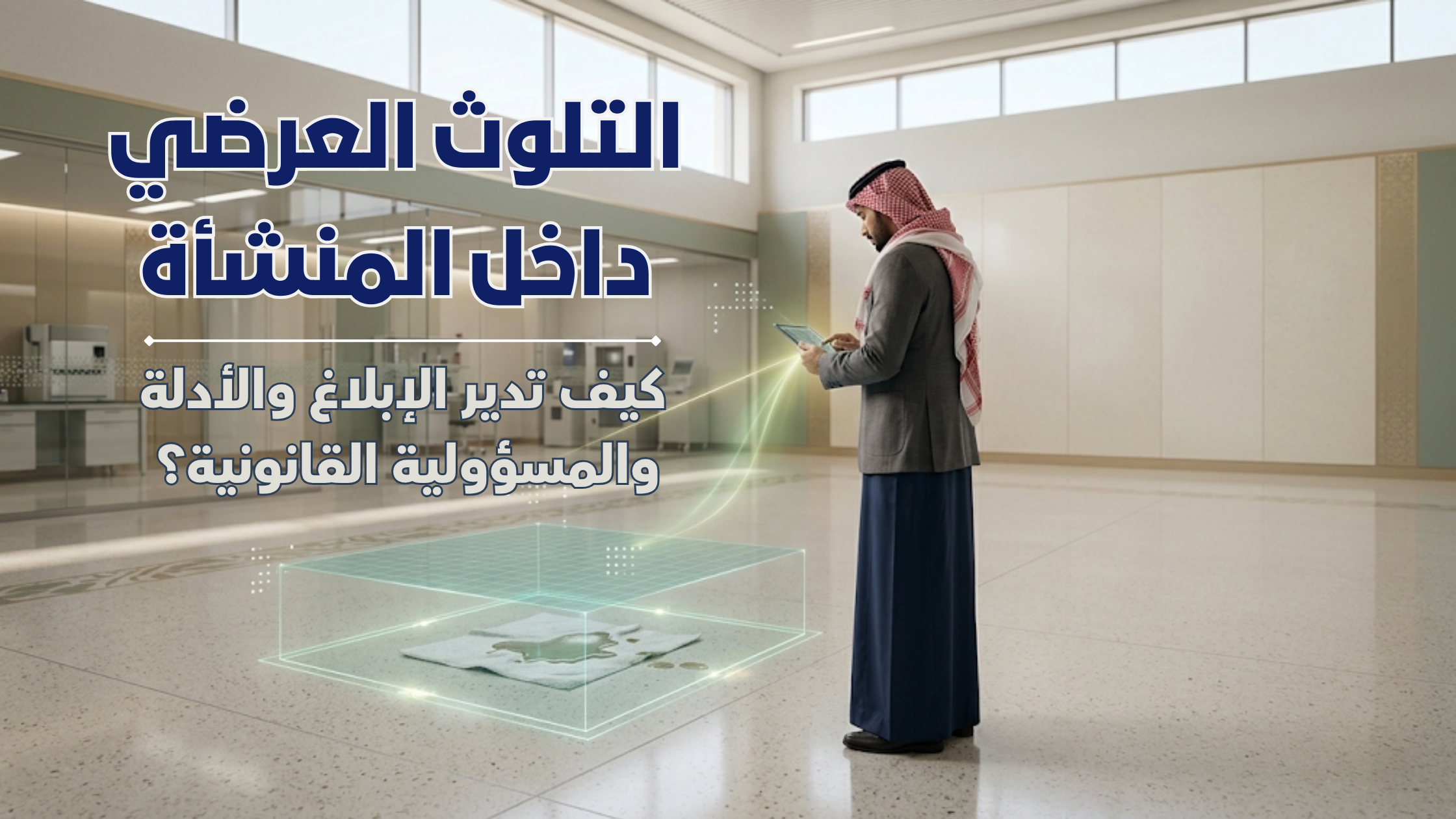 التلوث العرضي داخل المنشأة