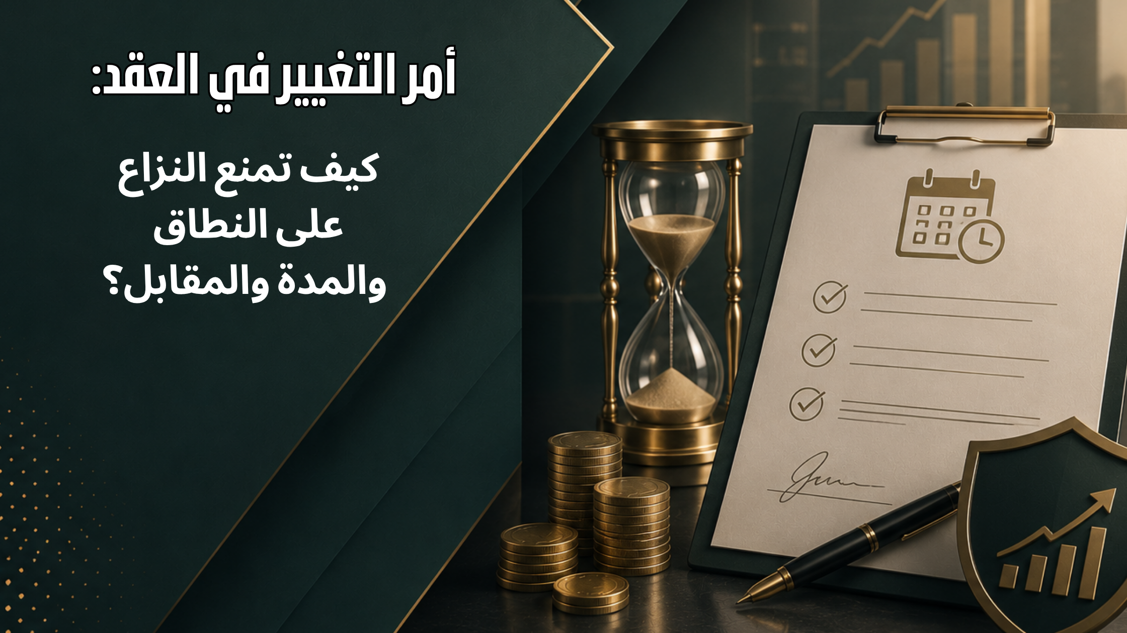 أمر التغيير في العقد
