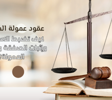 عقود عمولة المبيعات