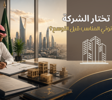الشركة الهيكل القانوني