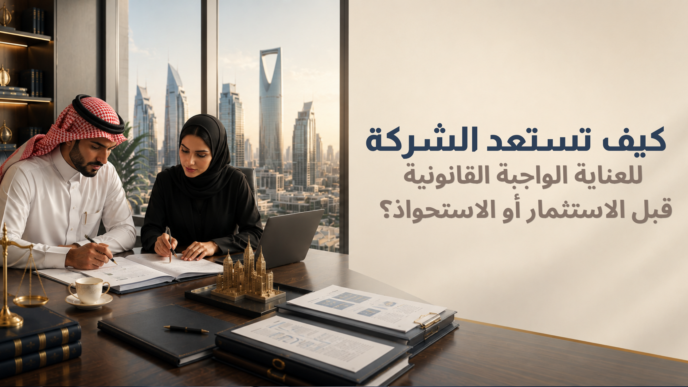 تستعد الشركة للعناية الواجبة القانونية