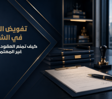 تفويض التوقيع في الشركات